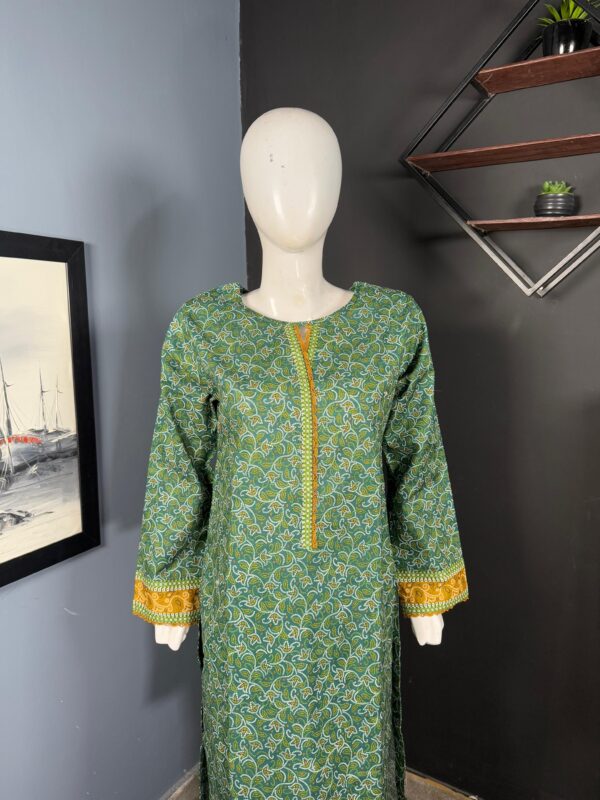 Bin Saeed 2 Piece Stitched Women Khaddar Suit