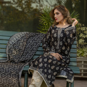 Best quality Bin Saeed 3 piece ready to wear Women's Lawn Suit