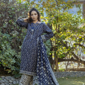 Best quality Bin Saeed 3 piece ready to wear Women's Lawn Suit