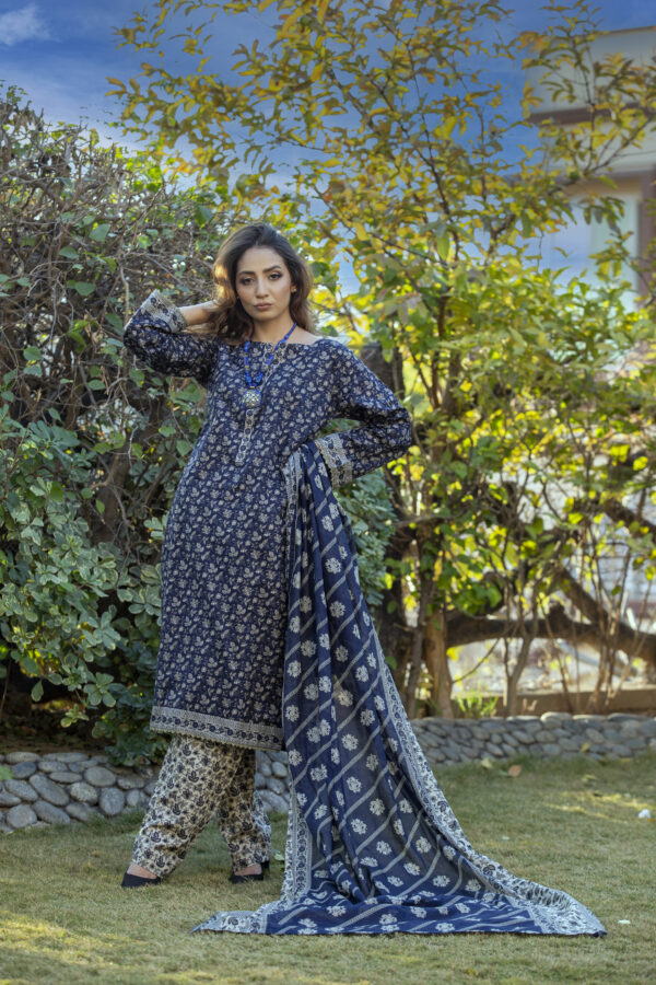 Best quality Bin Saeed 3 piece ready to wear Women's Lawn Suit