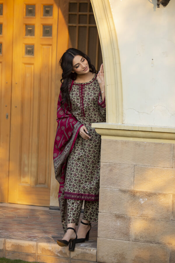 Premium quality Bin Saeed 3 piece ready to wear Women's Lawn Suit