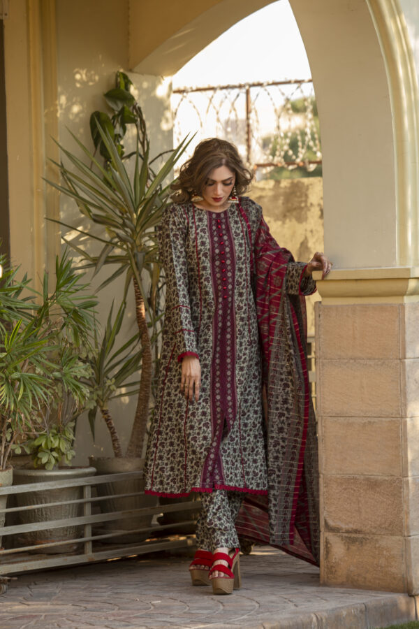 Premium quality Bin Saeed 3 piece ready to wear Women's Lawn Suit