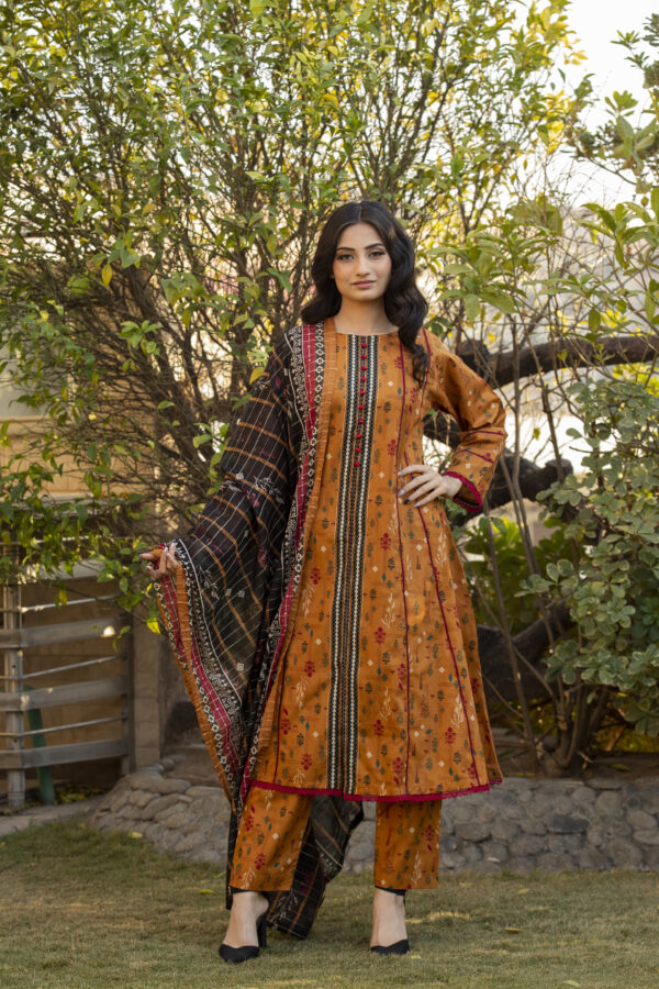 Premium quality Bin Saeed 3 piece ready to wear Women's Lawn Suit