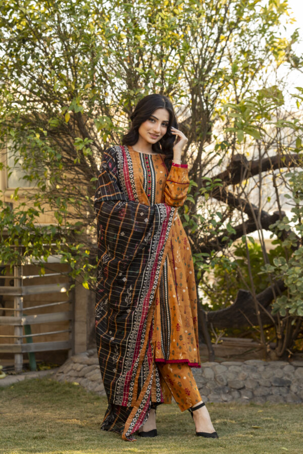 Premium quality Bin Saeed 3 piece ready to wear Women's Lawn Suit