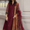 Premium quality Luxury Embroidered Chiffon Suit